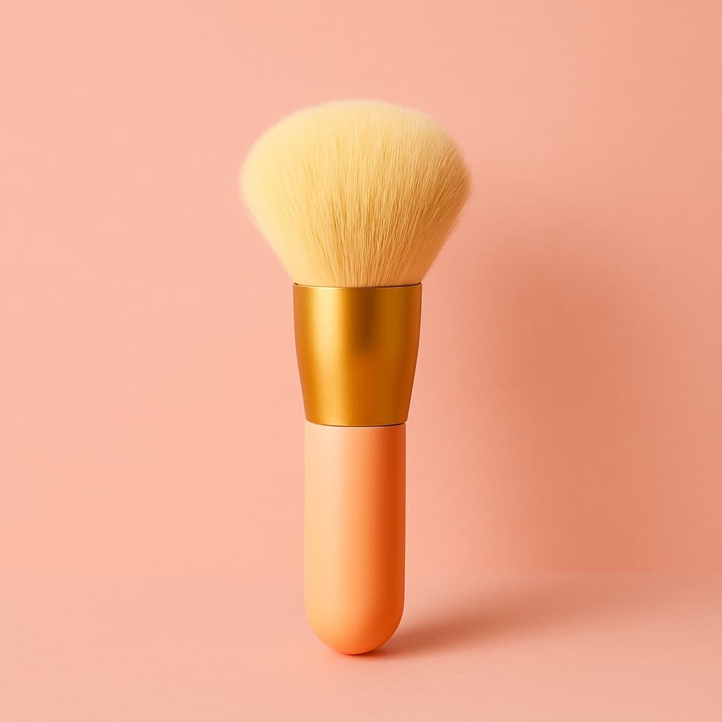 Colección de brochas de maquillaje para rostro y ojos
