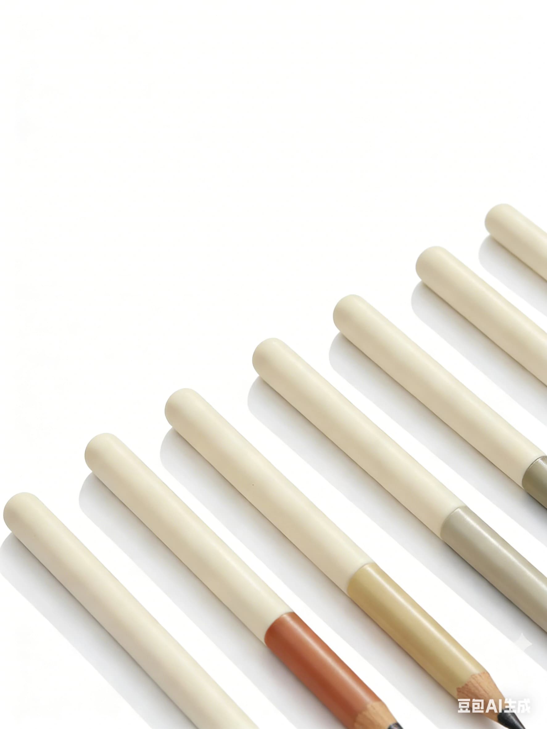 Macaron Color Mini Brush Set - Vibrant Macaron Colored Handle