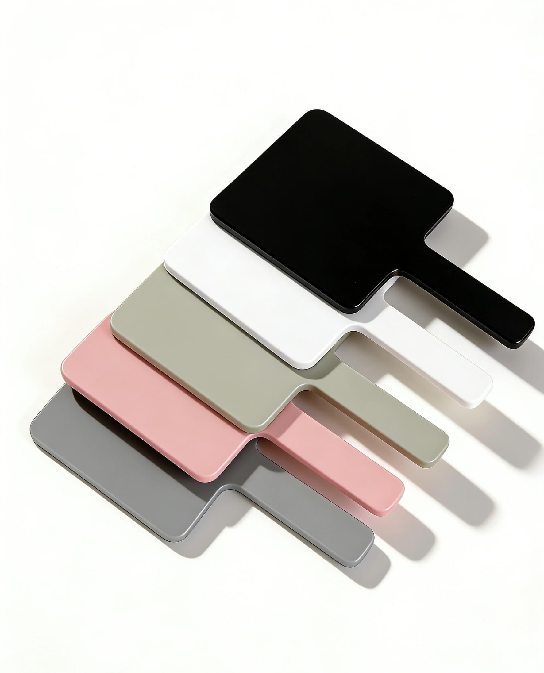 Square Professional Mirror - Customizable Back Panel