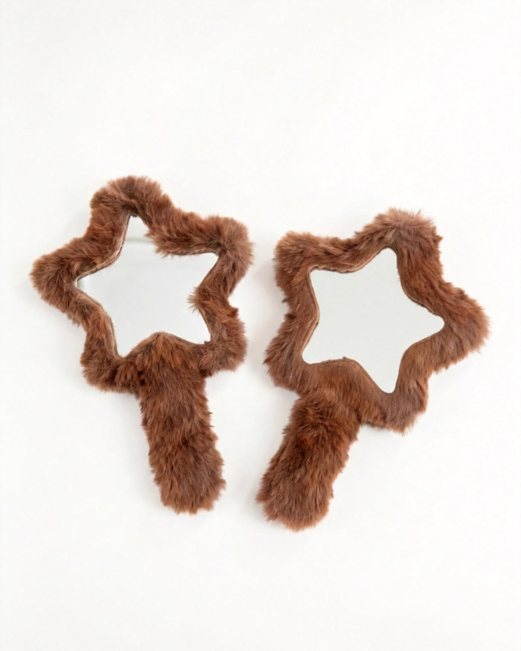 Plush Vanity Mirror - Clear Undistorted Glass