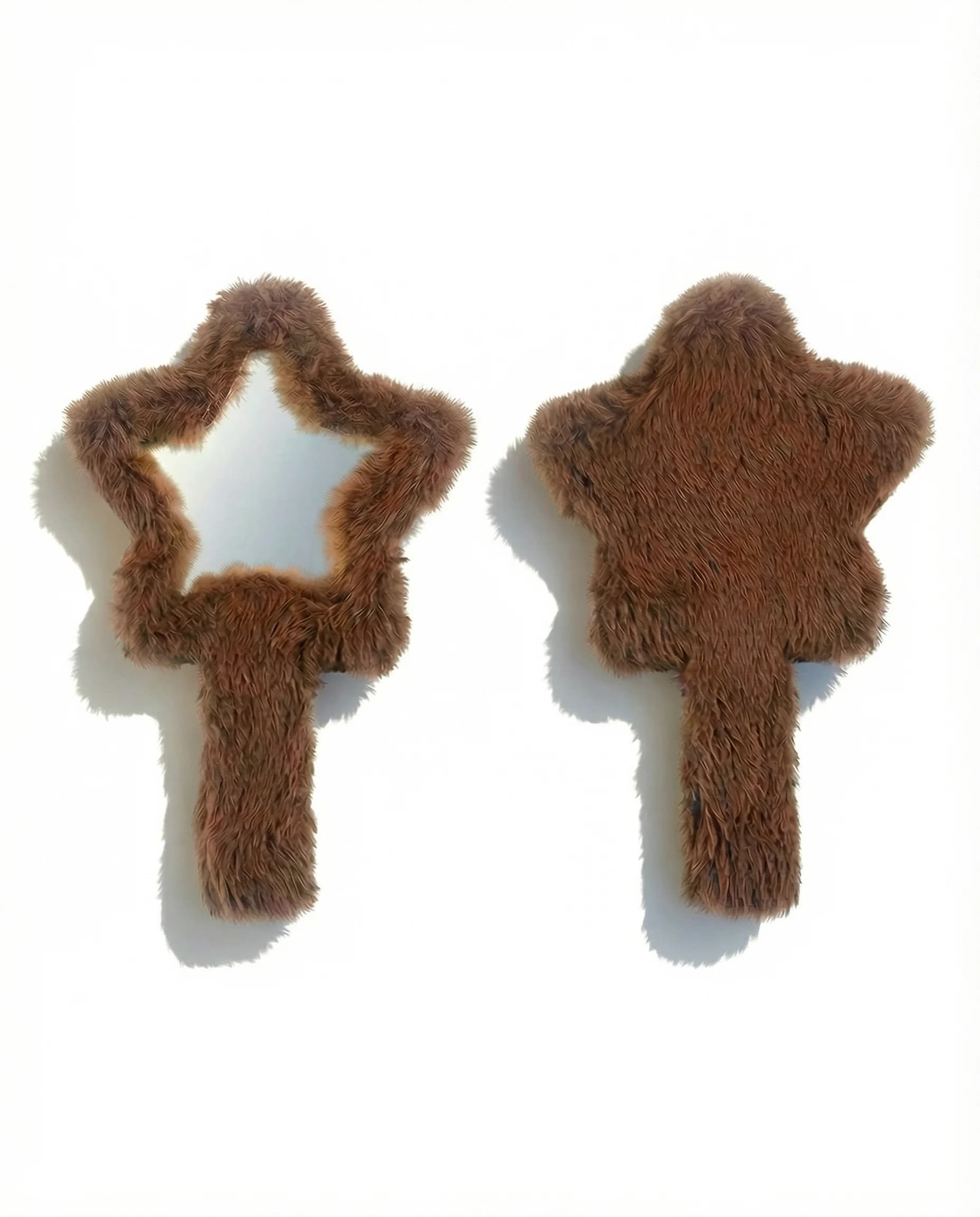 Plush Vanity Mirror - Wholesale Beauty Tool, MOQ Available