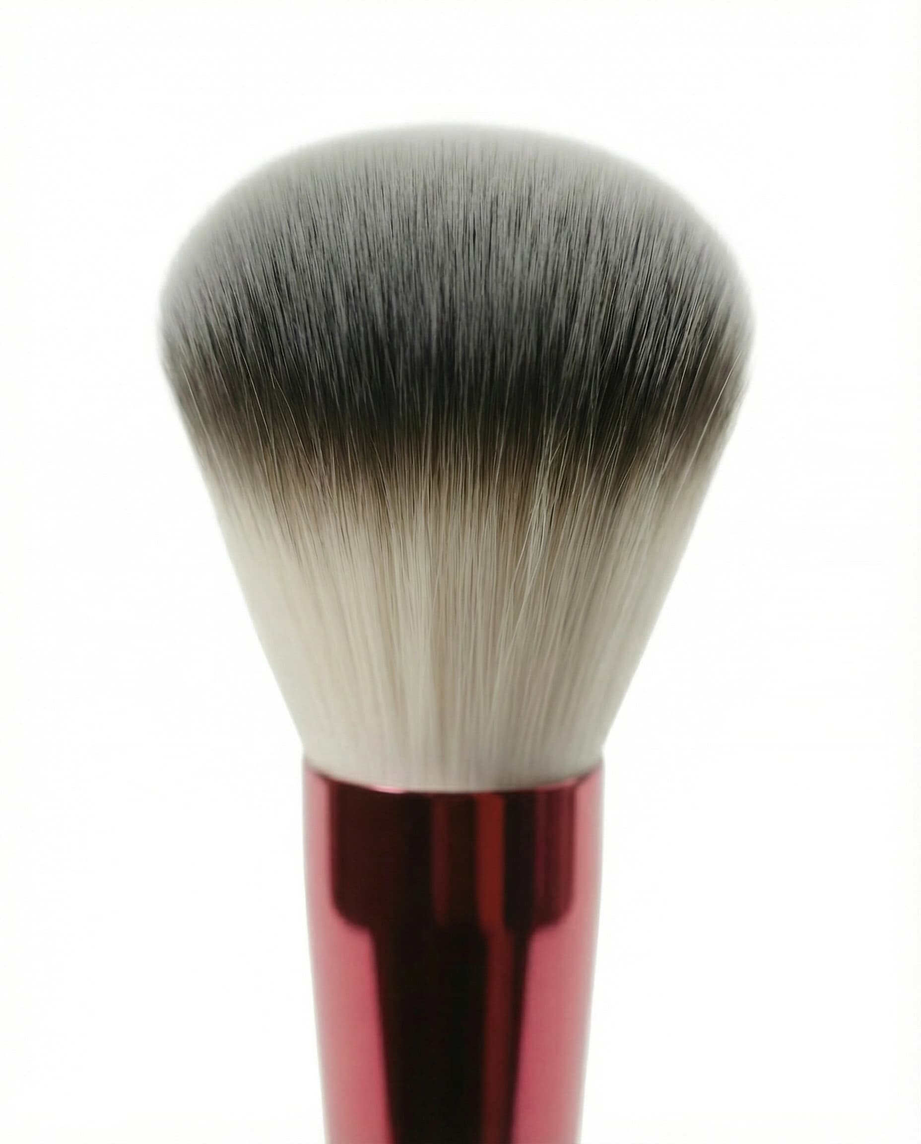 three-color synthetic fiber cosmetic brush head